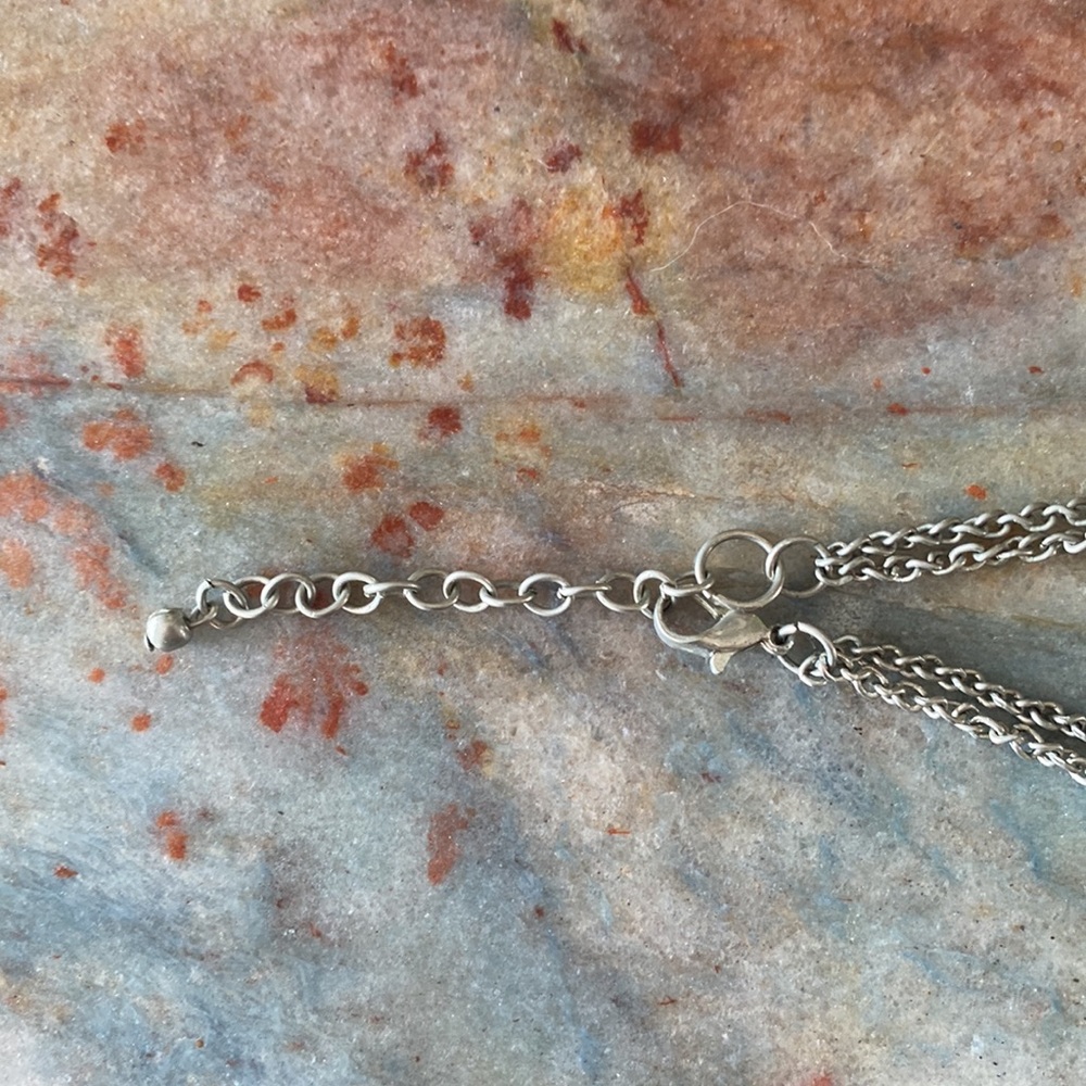 World market • metal floral necklace - Picture 4 of 5